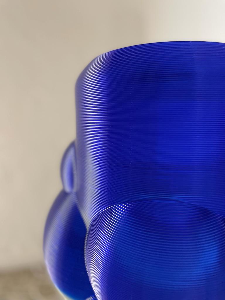 Blue bubble table/ seat